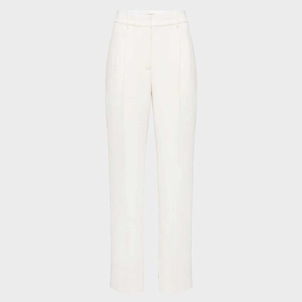 Wilfred Aritzia “The Effortless Pant” Cream Trousers